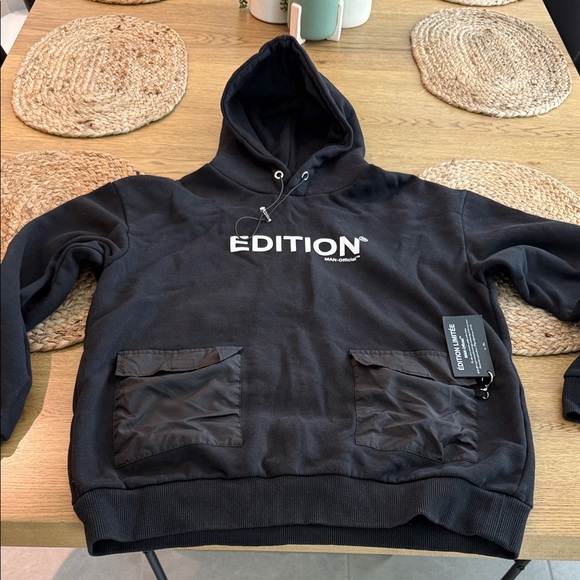 Edition Black Men's Hoodie Sweater boohooman size medium - Picture 1 of 6